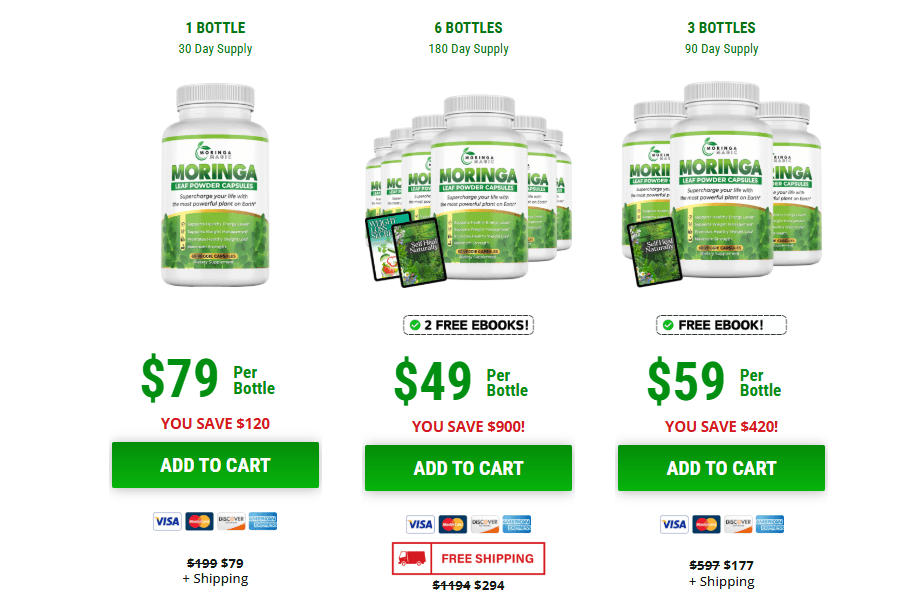 Moringa Magic Reviews Pricing Packages